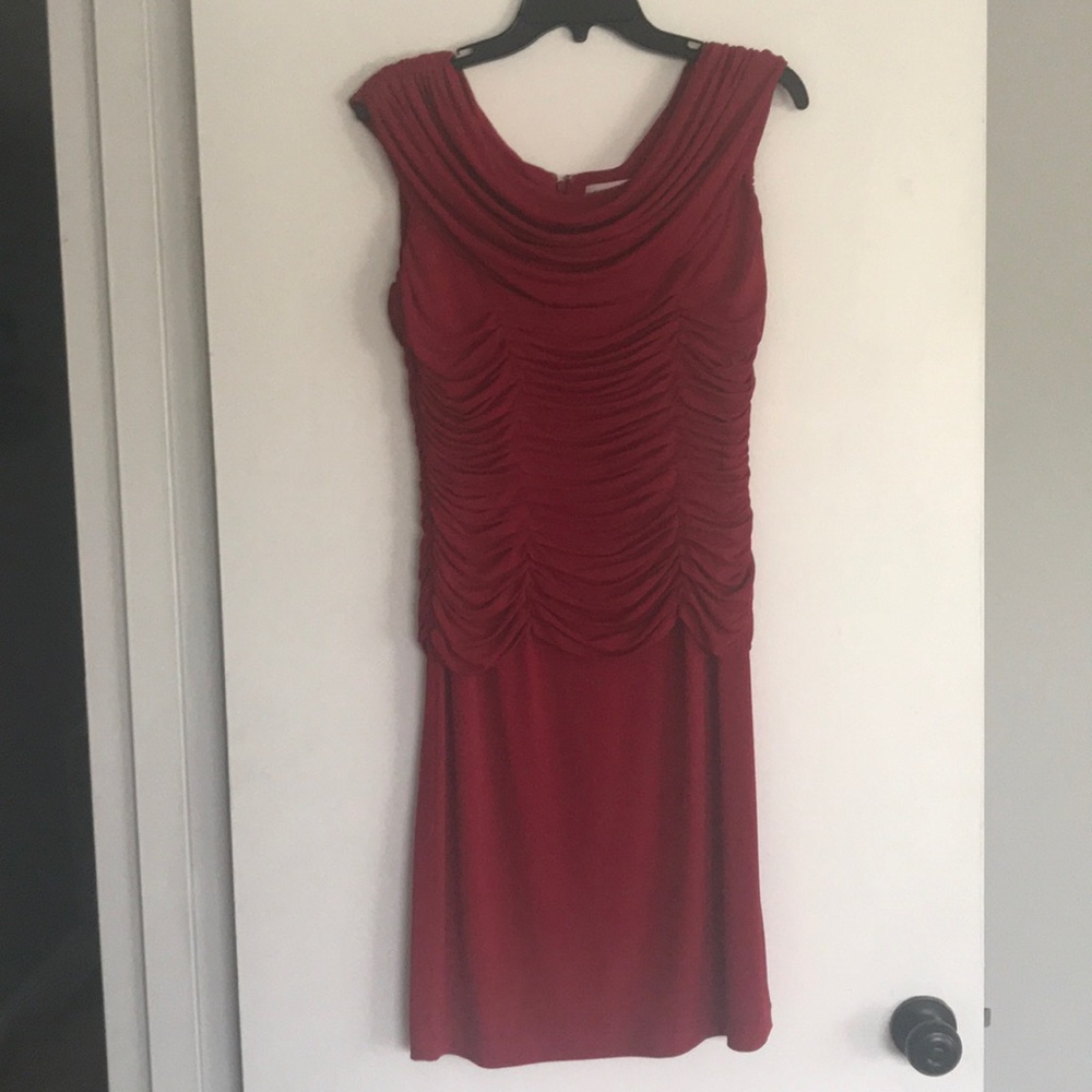 Calvin Klein Ruched Dress